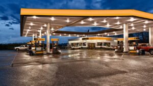 una gasolinera cerca de mí