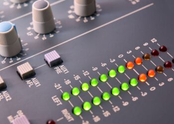 meter is marked off in groupings known as